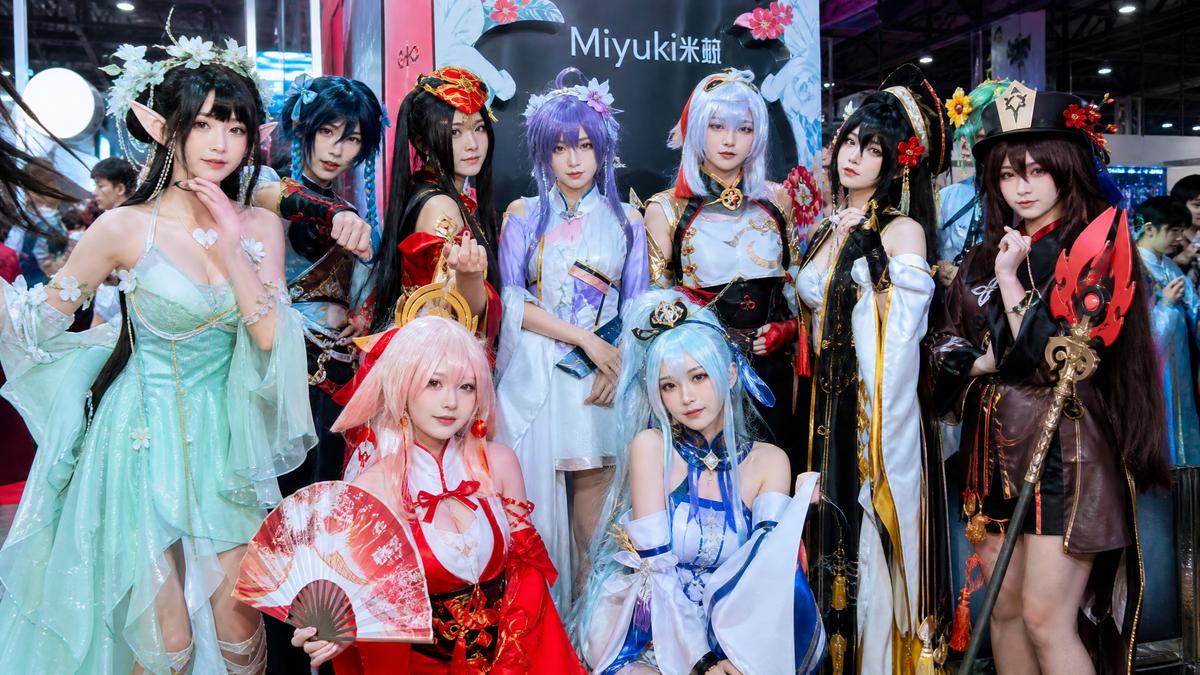 st直播cosplay